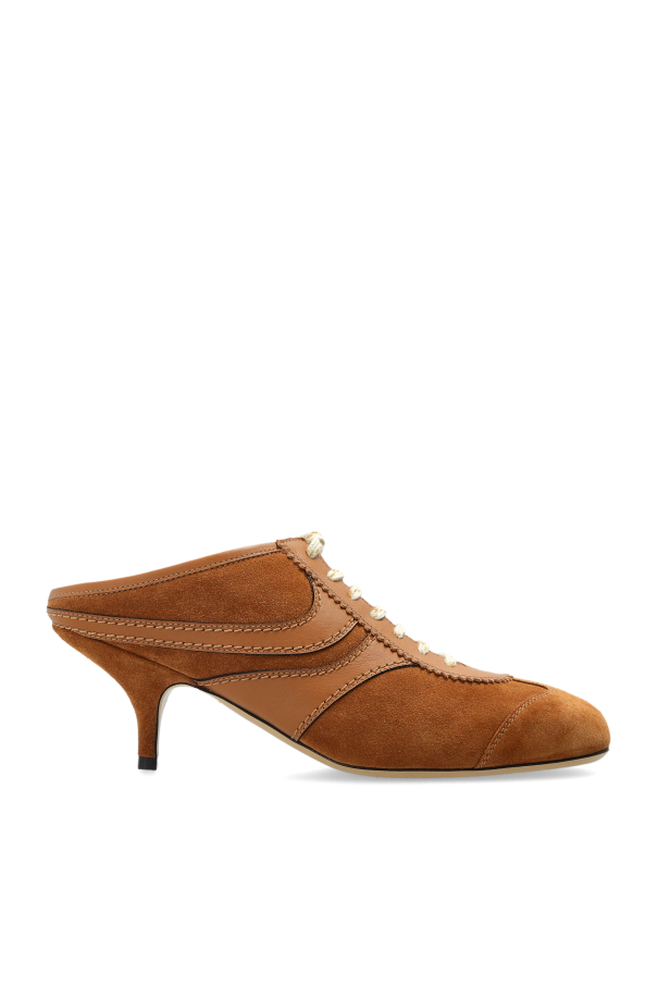 Leather heeled shoes od Dries Van Noten