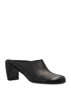 Dries Van Noten Leather heeled mules
