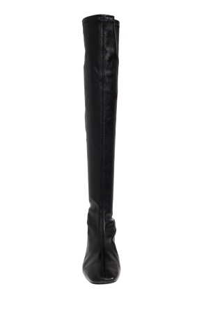 TOTEME Botas altas de cuero con tacón