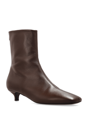 TOTEME Lederstiefeletten mit Absatz