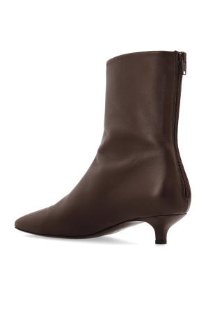 TOTEME Lederstiefeletten mit Absatz