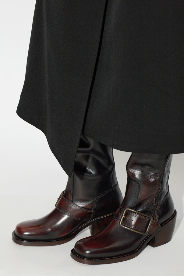 Dries Van Noten Leather heeled boots