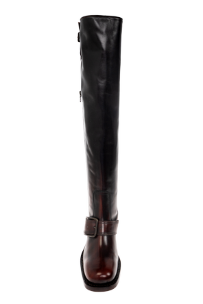 Dries Van Noten Leather heeled boots