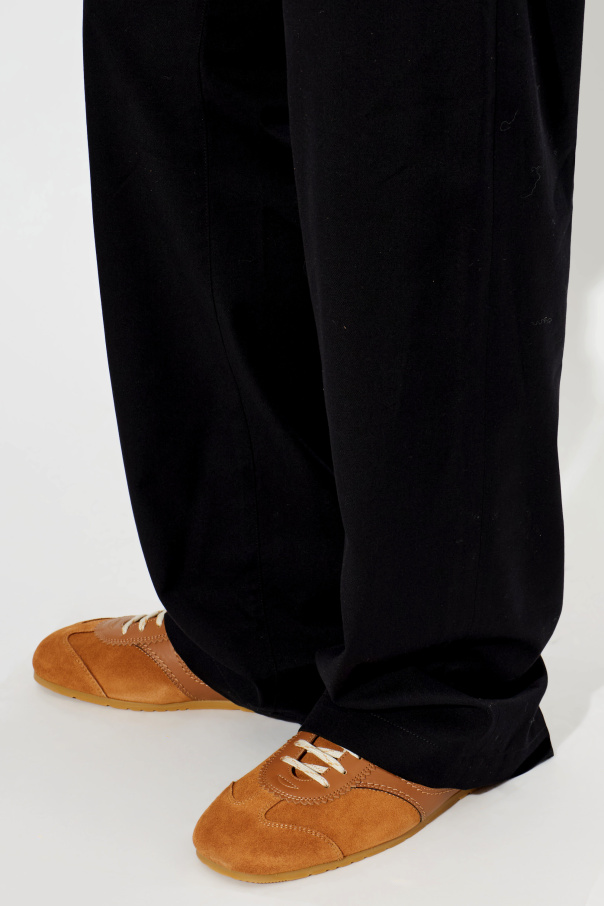 Dries Van Noten Suede sports shoes