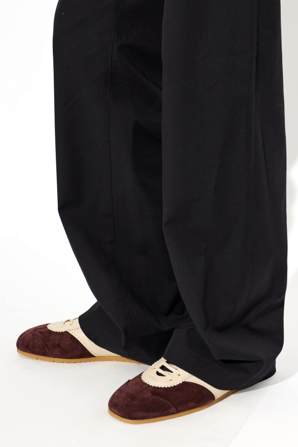 Dries Van Noten Suede sports shoes