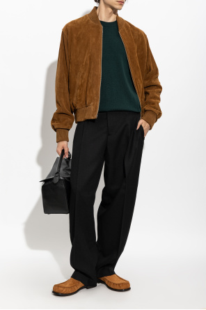 Dries Van Noten Zamszowe buty typu `loafers`