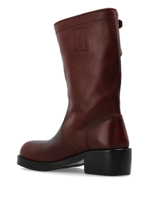 Dries Van Noten Leather heeled boots