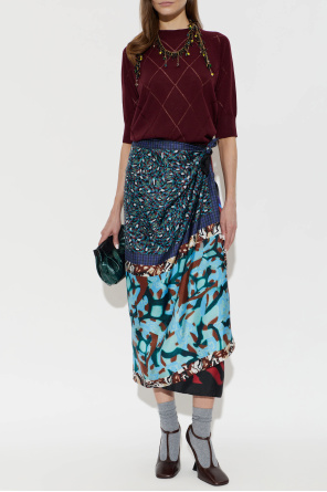 Dries Van Noten Sapatos de cunha