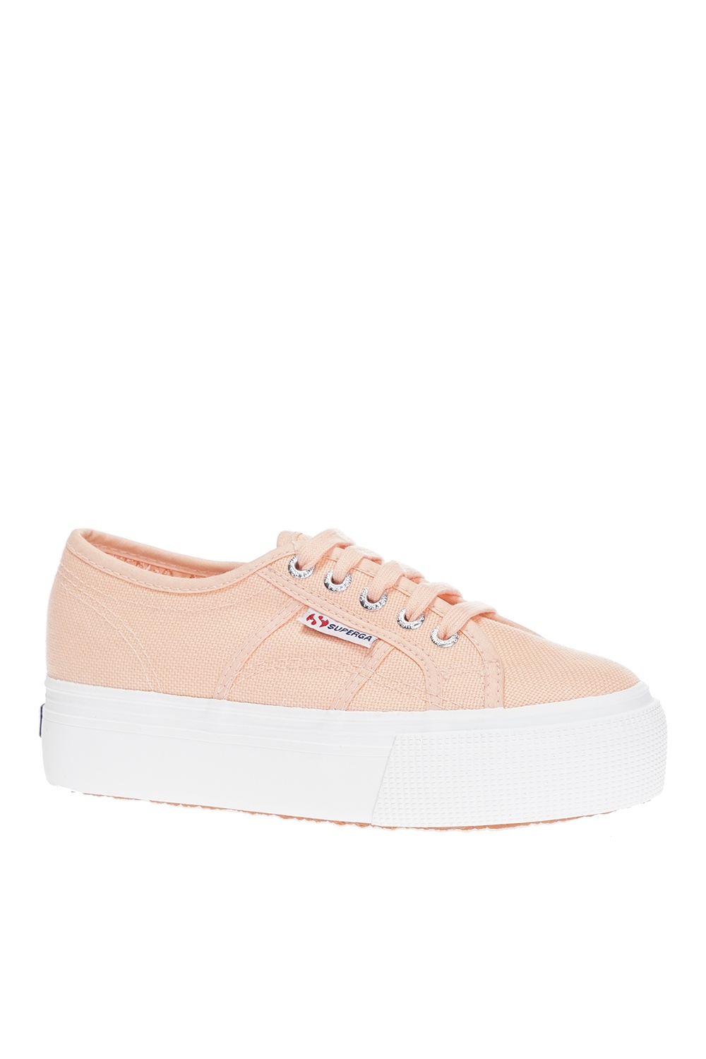 pink peach superga