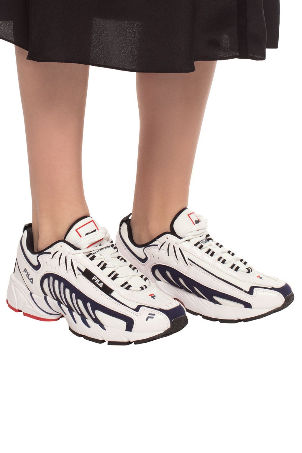 MSGM Ladies X Fila Sneakers, Brand Size 37 (US Size 6) 