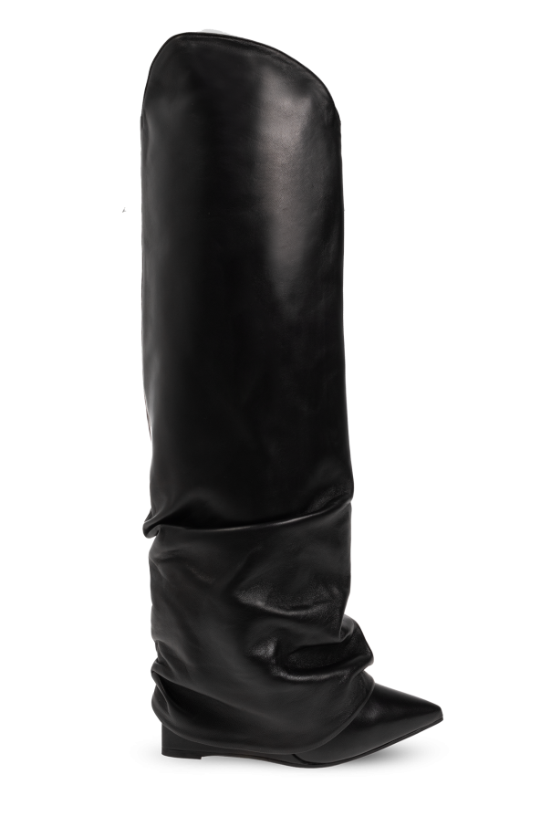 ‘Andy’ wedge boots od Le Silla