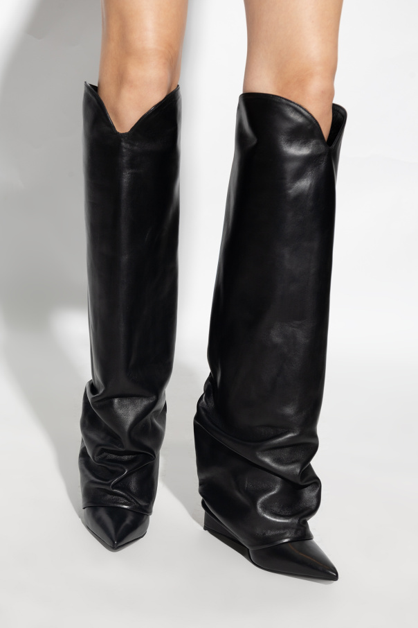 Le Silla ‘Andy’ wedge boots