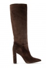 Le Silla BROWN ‘Stivale’ heeled boots