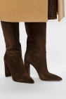 Le Silla BROWN ‘Stivale’ heeled boots