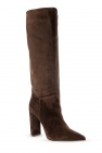 Le Silla BROWN ‘Stivale’ heeled boots