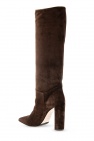 Le Silla BROWN ‘Stivale’ heeled boots