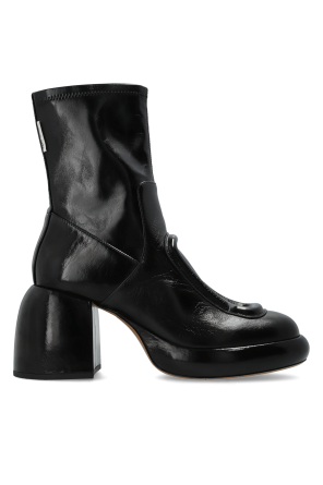 ‘Pop’ heeled ankle boots