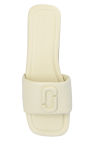 Marc Jacobs cream Slides with logo