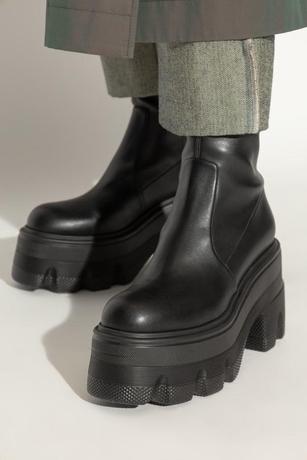 Casadei Platform Ankle Boots