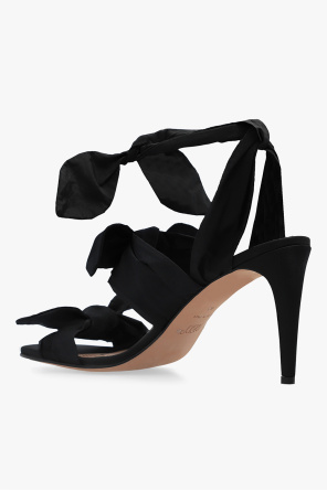 Red S69 valentino Heeled sandals