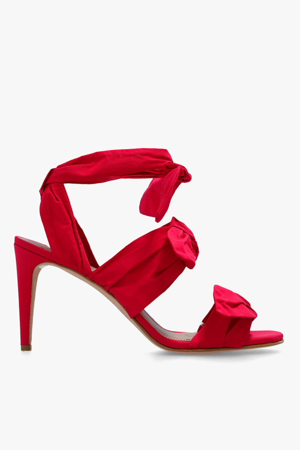 Red DOrsay valentino Heeled sandals