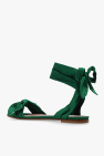 Red Valentino GREEN Lace-up sandals