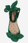 Red Valentino GREEN Lace-up sandals