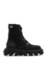 Casadei Combat boots with logo