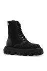 Casadei Combat boots with logo