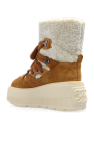 Casadei BROWN Snow boots with logo
