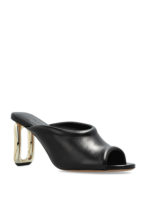 Marc Jacobs Mules em pele com salto