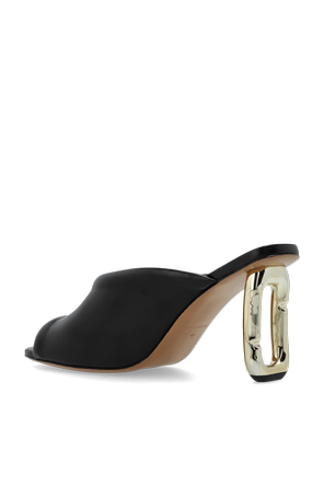 Marc Jacobs Mules em pele com salto