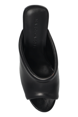 Marc Jacobs Mules em pele com salto