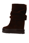 Casadei Suede wedge boots