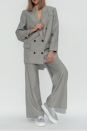 Casadei Sneakers with shimmering glitter