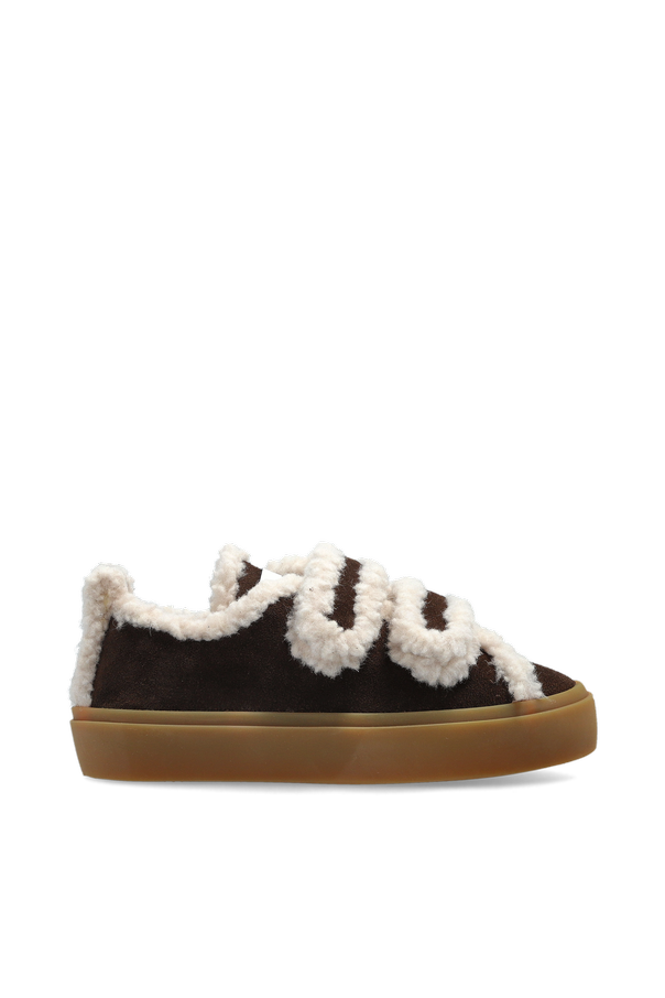 ‘Shearling Low Velcro’ Shoes od Inuikii Kids