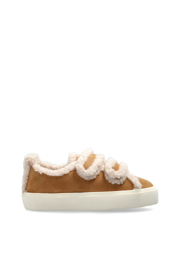 Inuikii Kids Buty sportowe ‘Shearling Low Velcro’