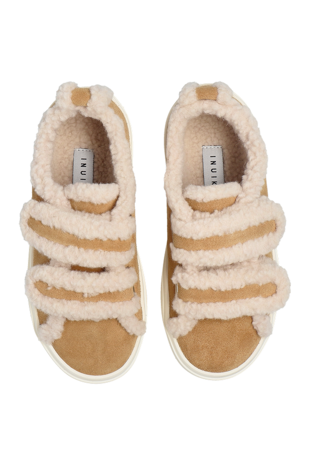 Inuikii Kids Buty sportowe ‘Shearling Low Velcro’