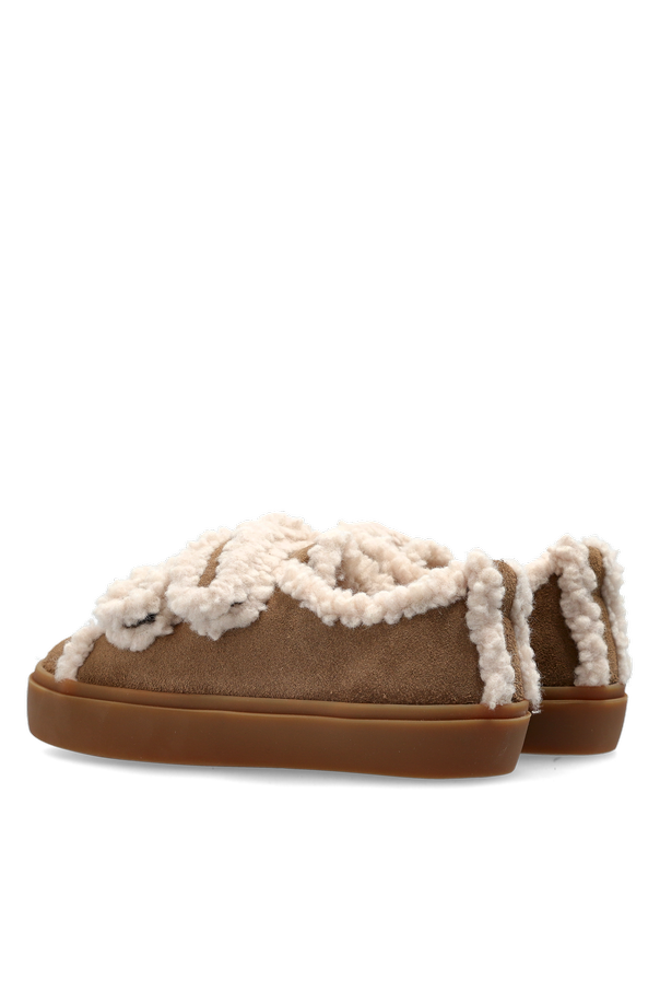 Inuikii Kids Shearling Low Velcro sneakers