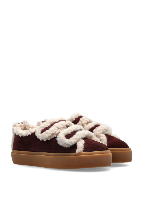 Inuikii Kids Buty sportowe ‘Shearling Low Velcro’