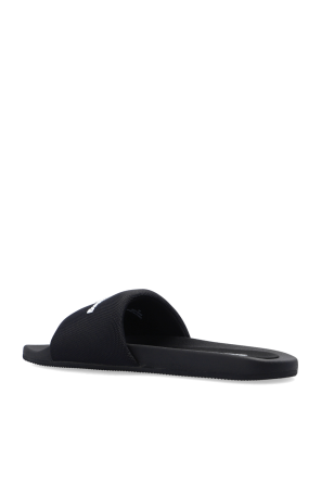 Alexander Wang Slides with logo