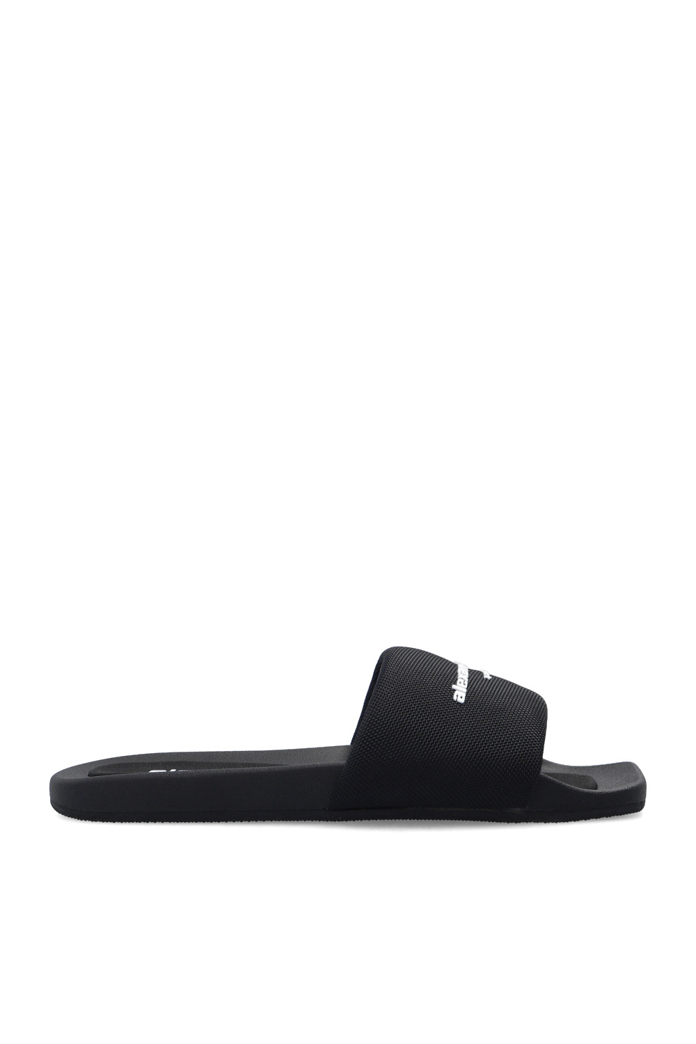 Alexander Wang Slides with logo