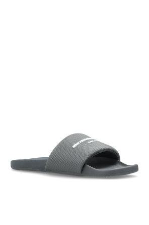 Alexander Wang Sliders with raised logo