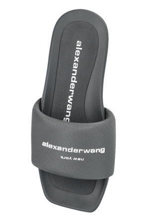 Alexander Wang Sliders with raised logo