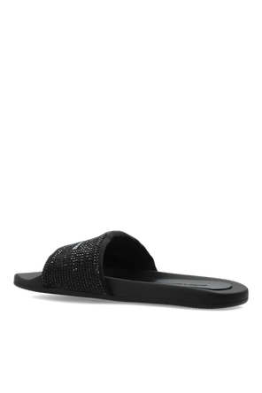 Alexander Wang Sequin-embellished rubber slides