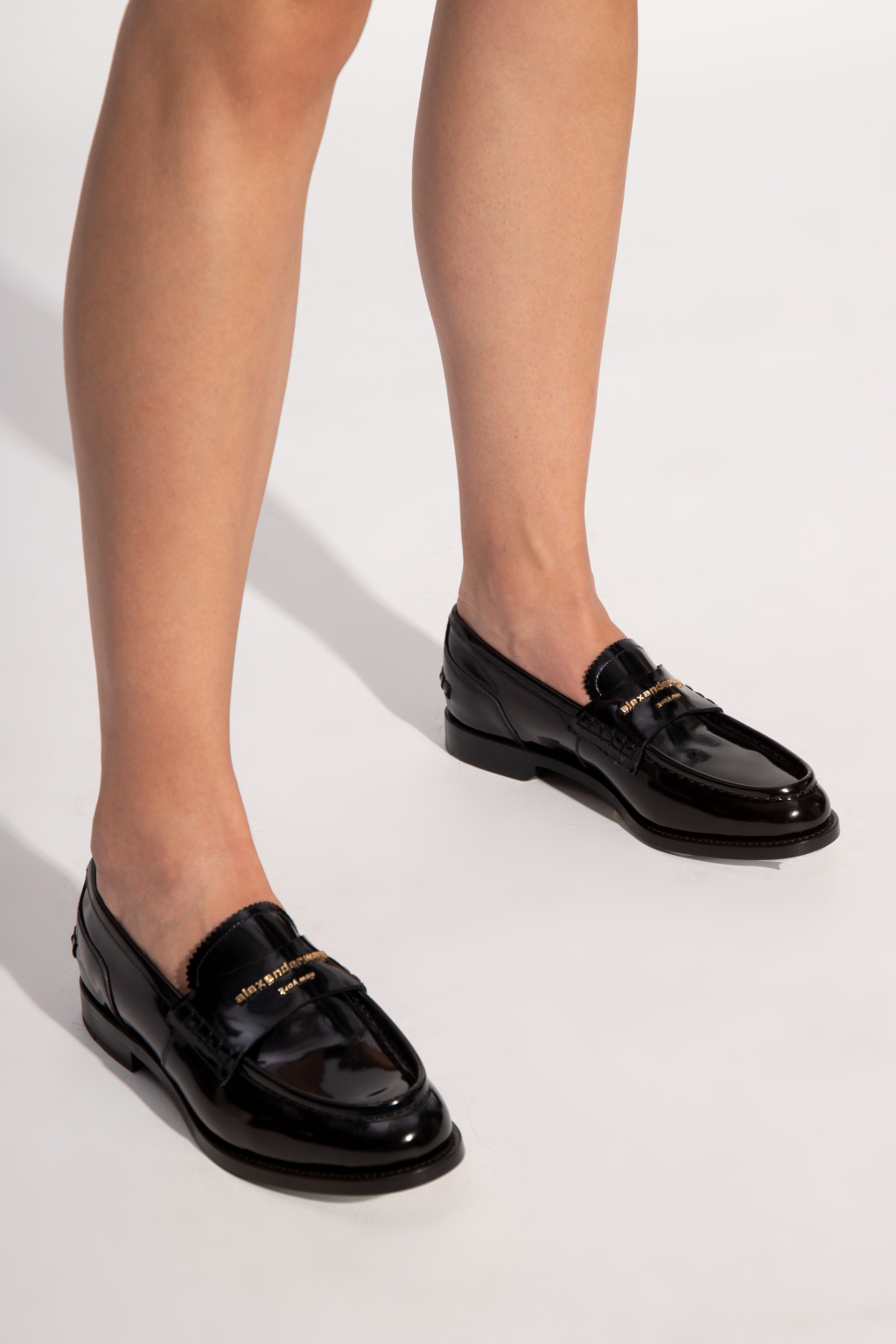 IetpShops | Alexander Wang 'Carter' loafers | Follow lead and pop on a pair glittery sandals to add a fun | Shoes