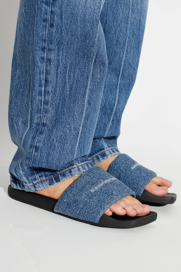 Alexander Wang Flip-flops with shimmering sequins