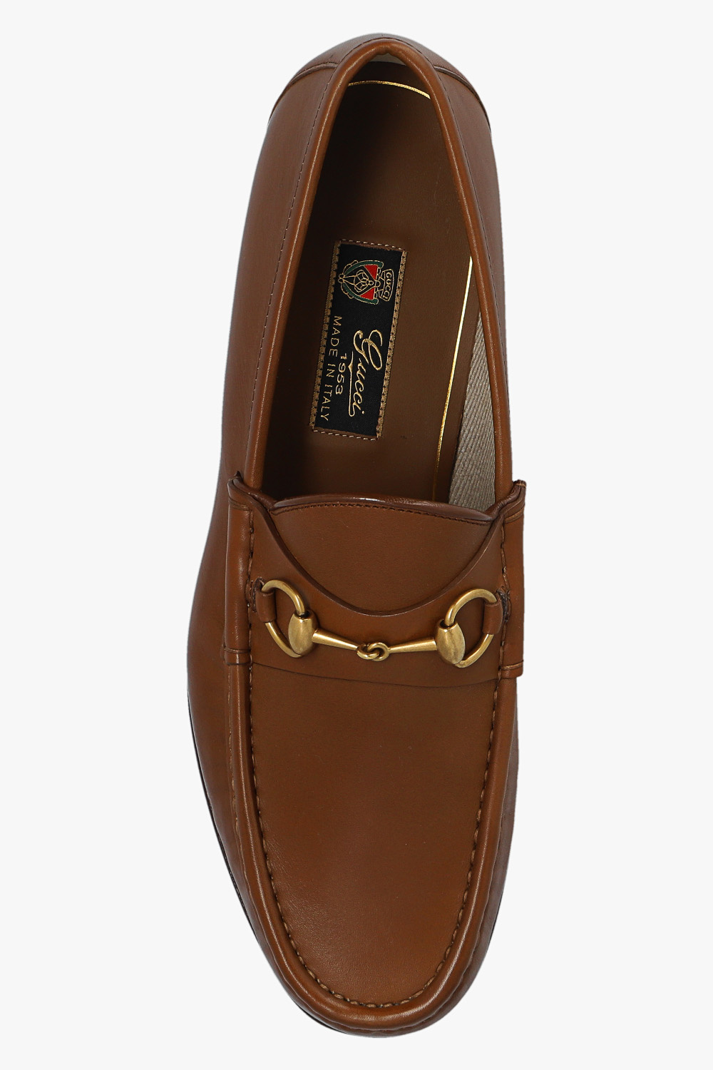 Brown '1953 Horsebit' leather loafers - Vitkac KR