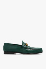 gucci green s Rhyton leather sneakers