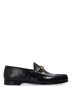 Leather loafers